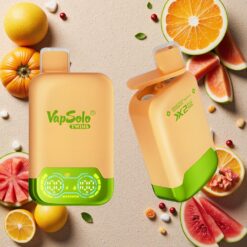 Appelsin Mango Vandmelon & Red Bull Vapsolo Twins 20000 Puffs 40 ml Type-C