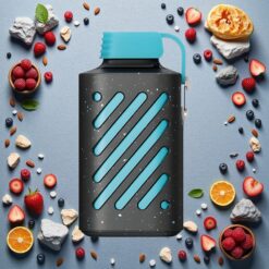 Blå Hindbær Is VOZOL GEAR 10000 Puff 20 ml E-væske Kapacitet