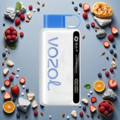 Blå Hindbær Is VOZOL STAR 12000 Puffs 650mAh S.i.L.C TECH
