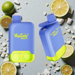 Blå Hindbær Lemonade & Citron Lime Vapsolo Twins 20000 Puffs 40 ml 2x Tank Type-C