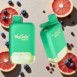 Blåbær Solbær & Grapefrugt Forfriskende Vapsolo Twins 20000 Puffs 40 ml Type-C