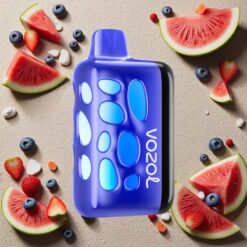 Blåbær Vandmelon VOZOL RAVE 40000 20/50mg/ml 1000mAh Engangs Vape