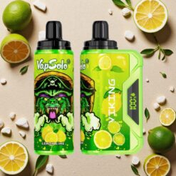 Citron Lime VapSolo VIKING 12000 Puffs Type-C Display