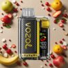 Dragefrugt Banan Kirsebær VOZOL Vista 20000 Puffs Genopladelig Batteri 650mAh OLED Skærm Dual Mesh Coil MCU Chip 6-niveau Wattjustering MTL Damp
