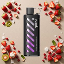 Frosen Jordbær Kiwi VOZOL Gear Shisha 25000 Puffs Dual Mesh 1000mAh 5mg/ml