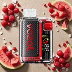 Hindbær Vandmelon VOZOL Vista 20.000 Puffs Genopladelig OLED Skærm Dual Mesh Coil
