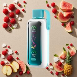 Hindbær Æble Vandmelon Ananas VOZOL Stjerne 20000 Puffs Dual Mesh HD Skærm