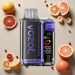 Hyldeblomst Grapefrugt VOZOL Vista 20000 Puffs Genopladelig med 650mAh Batteri og OLED Skærm