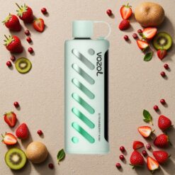 Jordbær Kiwi VOZOL Gear 25000 Puffs Shisha Dual Mesh 5mg/ml 1000mAh S.i.L.C Tech