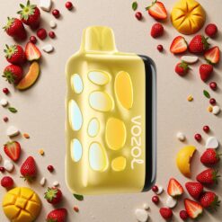 Jordbær Mango VOZOL RAVE 40000 270 Grader Vibrant Glow 20/50mg/ml 1000mAh