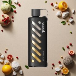 Jordbær-Mynte VOZOL Gear Shisha 25000 Puffs Dual Mesh Modes S.i.L.C Tech 1000mAh 5mg/ml