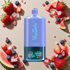 Jordbær Vandmelon & Blåbær Is Vapsolo Triple 30000 Puffs 40ml Type-C