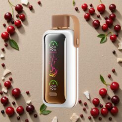 Kirsebær Cola VOZOL Stjerne 20000 Puffs 2.2" HD spejlskærm Dual Mesh 650mAh