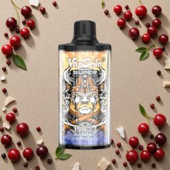 Kirsebær Cola Vapsolo Super 15000 Puffs 850mah Mesh Coil Type-C