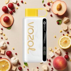 Kirsebær Fersken Lemonade VOZOL STAR 9000 Pust Shake for displays