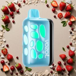 Kirsebær Jordbær VOZOL RAVE 40000 Disposable 1000mAh Beat-Synced Party Mode