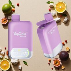 Passionsfrugt Mojito & Tredobbelt Mynte Vapsolo Twins 20000 Puffs 40 ml Type-C