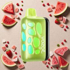 Vandmelon Bubblegum VOZOL RAVE 40000 20/50mg/ml 270 degrees Vibrant Glow Design