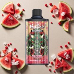 Vandmelon Is Vapsolo Super 15000 Puffs 40ml 850mah Mesh Coil Type-C