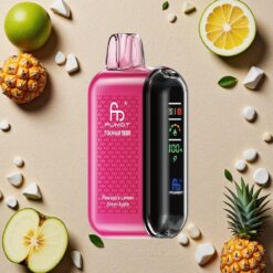 Ananas Citron Grøn Æble Fumot Tornado 20000 Puffs Dobbelt Mesh Spole