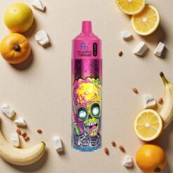 Banana Is (Banan Is) Fumot Randm Tornado 30000 Puffs 30mL fyldt E-væske Kapacitet 2% 5% Nikotin 1.0 Ohm 600mAh