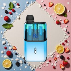 Blå Hindbær Citronade & Lyserød Citronade Fumot Ultra 32000 Pust Type-C Hurtigopladning Mesh Spole