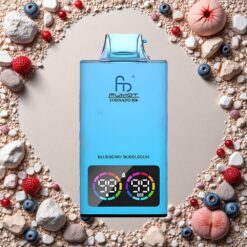 Blåbær Bubblegum Fumot Tornado 35000 Pust Dobbelt Mesh Spole