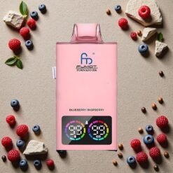 Blåbær Hindbær Fumot Tornado 35000 Pust Dobbelt Mesh Spole