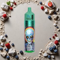 Blåbær Is Fumot Randm Tornado 30000 Puffs 30mL fyldt E-væske Kapacitet 2% 5% Nikotin 1.0 Ohm Mesh 600mAh Opladelig