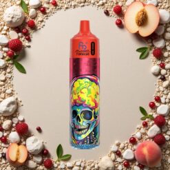 Fersken-Bær Fumot Randm Tornado 30000 Puffs 30mL fyldt E-væske Kapacitet 2% 5% Nikotin 1.0 Ohm Mesh 600mAh