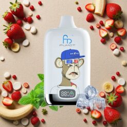 Jordbær Banan Fumot Tornado Digital Box 12000 Puffs MTL Mesh Spole Type-C Opladning