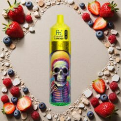 Jordbær Blåbær Hindbær Fumot Randm Tornado 30000 Puffs 30mL fyldt E-væske Kapacitet 2% 5% Nikotin