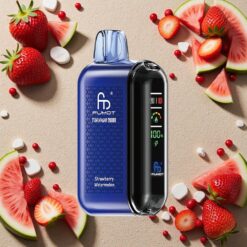 Jordbær Vandmelon Fumot Tornado 20000 Puffs Dobbelt Mesh Spole