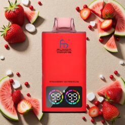 Jordbær Vandmelon Fumot Tornado 35000 Puffs Dobbelt Mesh Spole