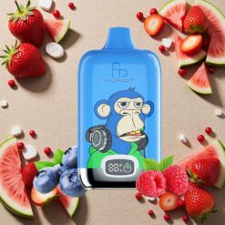 Jordbær Vandmelon Fumot Tornado Digital Box 12000 Puffs MTL Mesh Type-C Opladning Engangs Vape