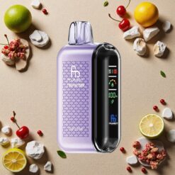 Kirsebær Lime Fumot Tornado 20000 Puffs Dobbelt Mesh Spole Smart-skærm