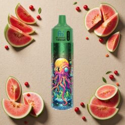 Vandmelon Melon Fumot Randm Tornado 30000 Puffs 30mL fyldt E-væske Kapacitet 2% 5% Nikotin 1.0 Ohm 600mAh