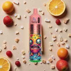 Æble-Solsik Fumot Randm Tornado 30000 Puffs 30mL fyldt E-væske Kapacitet 2% 5% Nikotin 1.0 Ohm 600mAh Skærm