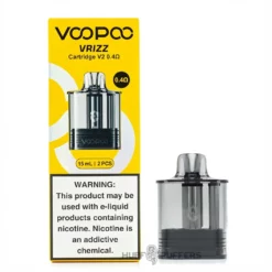 Voopoo Vrizz 2-pak 15mL Dobbeltbomuld